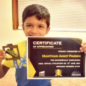 Congratulation Manthan!!